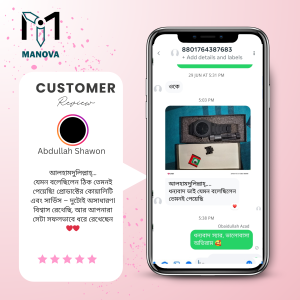 White And Pink Minimalist Cake Customer Testimonial Review Instagram Post